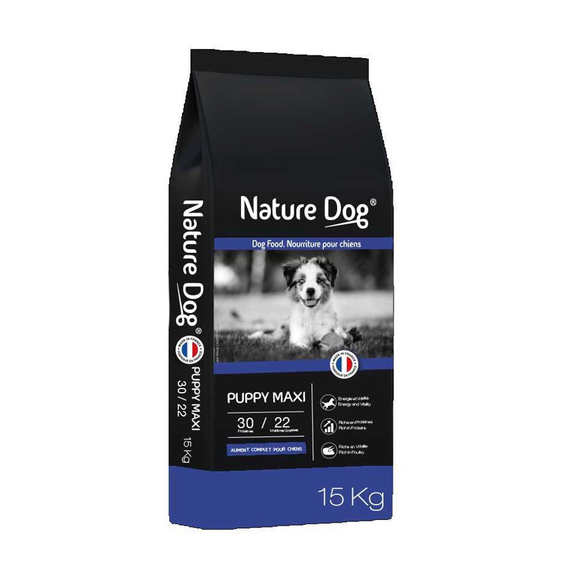 Croquettes Puppy Maxi 30/22 Nature Dog 15kg