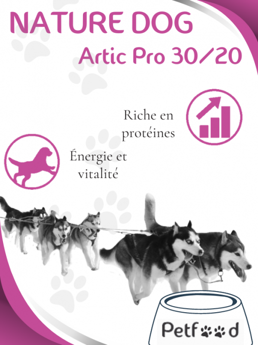 Croquettes Artic Pro 30/20 Nature Dog 15kg