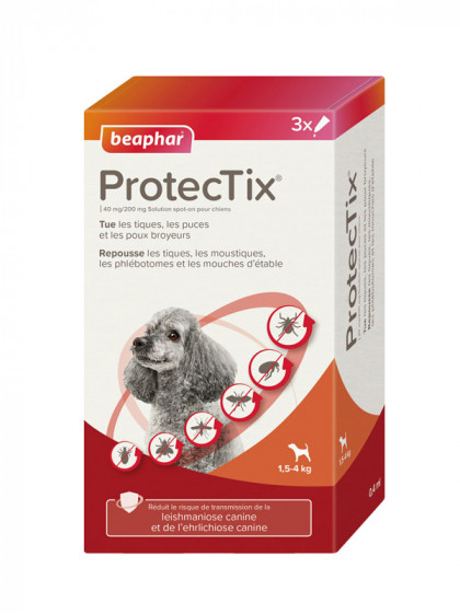 Pipettes antiparasitaires Protectix petit chien Beaphar