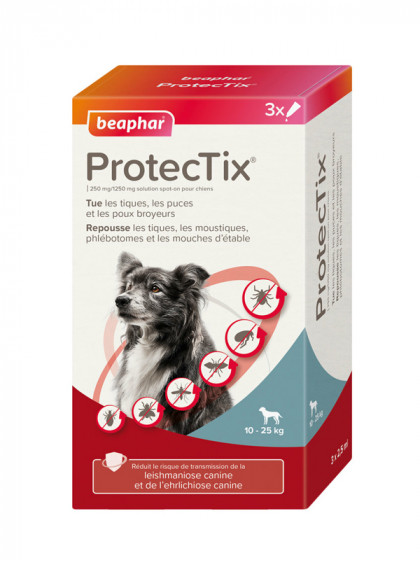 Pipettes antiparasitaires Protectix grand chien Beapha