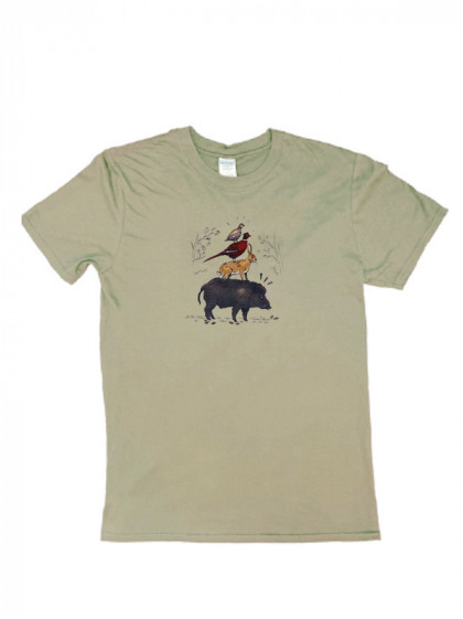 T-shirt pyramide animalière Lovergreen