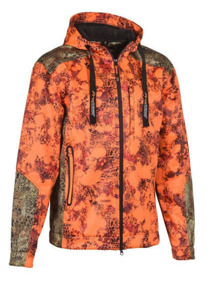 Blouson zippé Wolf Prohunt Snake orange