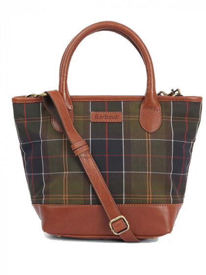 Sac en cuir et tartan Katrine Barbour