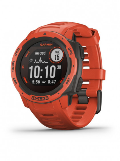 Montre GPS multi-fonctions instinct 2S rouge feu Garmin