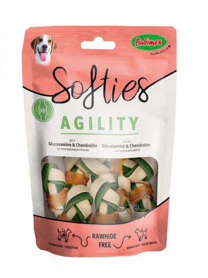 Friandises chien poulet Agility x8 120g Bubimex