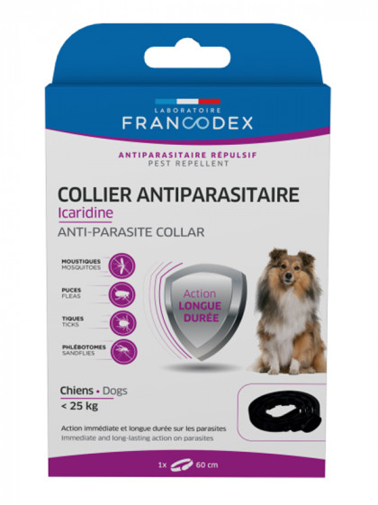 Collier antiparasitaire Icaridine grand chien Francodex