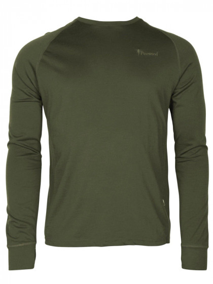 T-shirt manches longues Lappland Merino Wool Pinewood