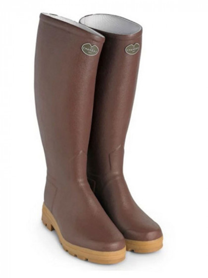 Bottes Saint-Hubert marron femme Le Chameau