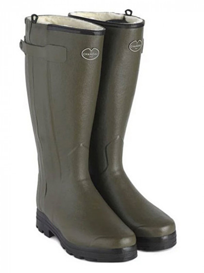 Bottes Chasseur fourrée Le Chameau vert foncé Homme