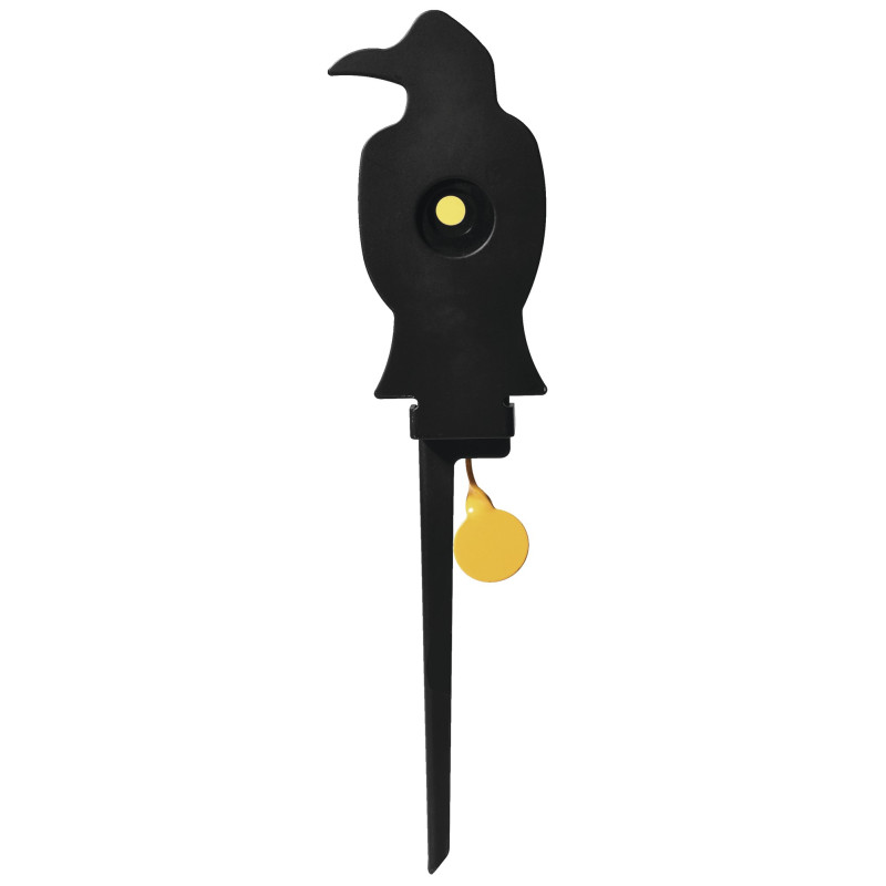 Cible basculante corbeau
