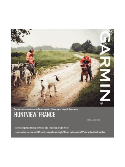 Cartes Garmin HuntView Maps (6 zones régionales)