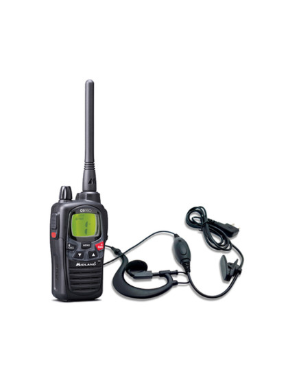 Microphone oreillette pour talkie-walkie G9 PRO noir midland